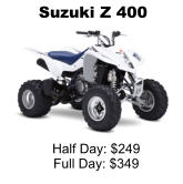 Suzuki ltz 400 great for intermediate riders